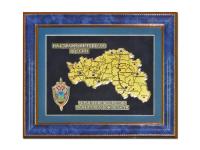 Панно-карта «УФСБ России по Белгородской области»