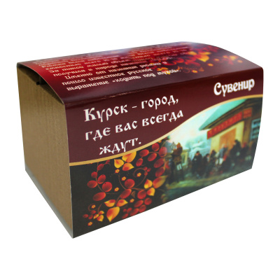 Набор из шести рюмок «Курская муха» сувенир