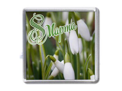 Магнит «8 Марта»