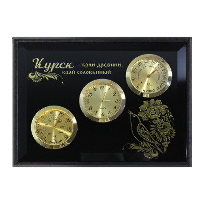Панно-метеостанция «Курск- край древний, край соловьиный»